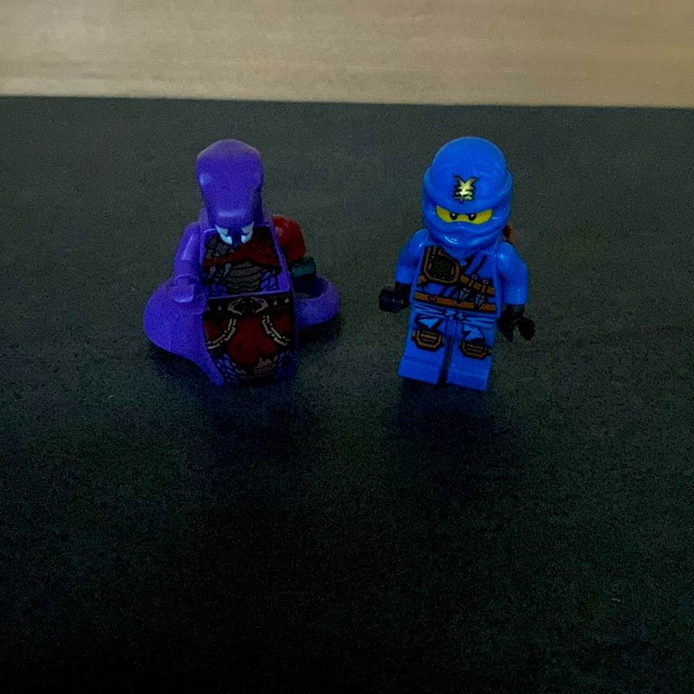 two ninja go figures